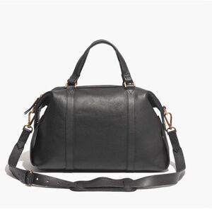 Madewell Glasgow Satchel Handbag in Black